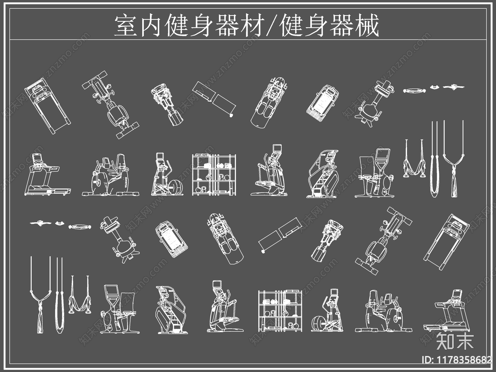 现代运动器材施工图下载【ID:1178358682】