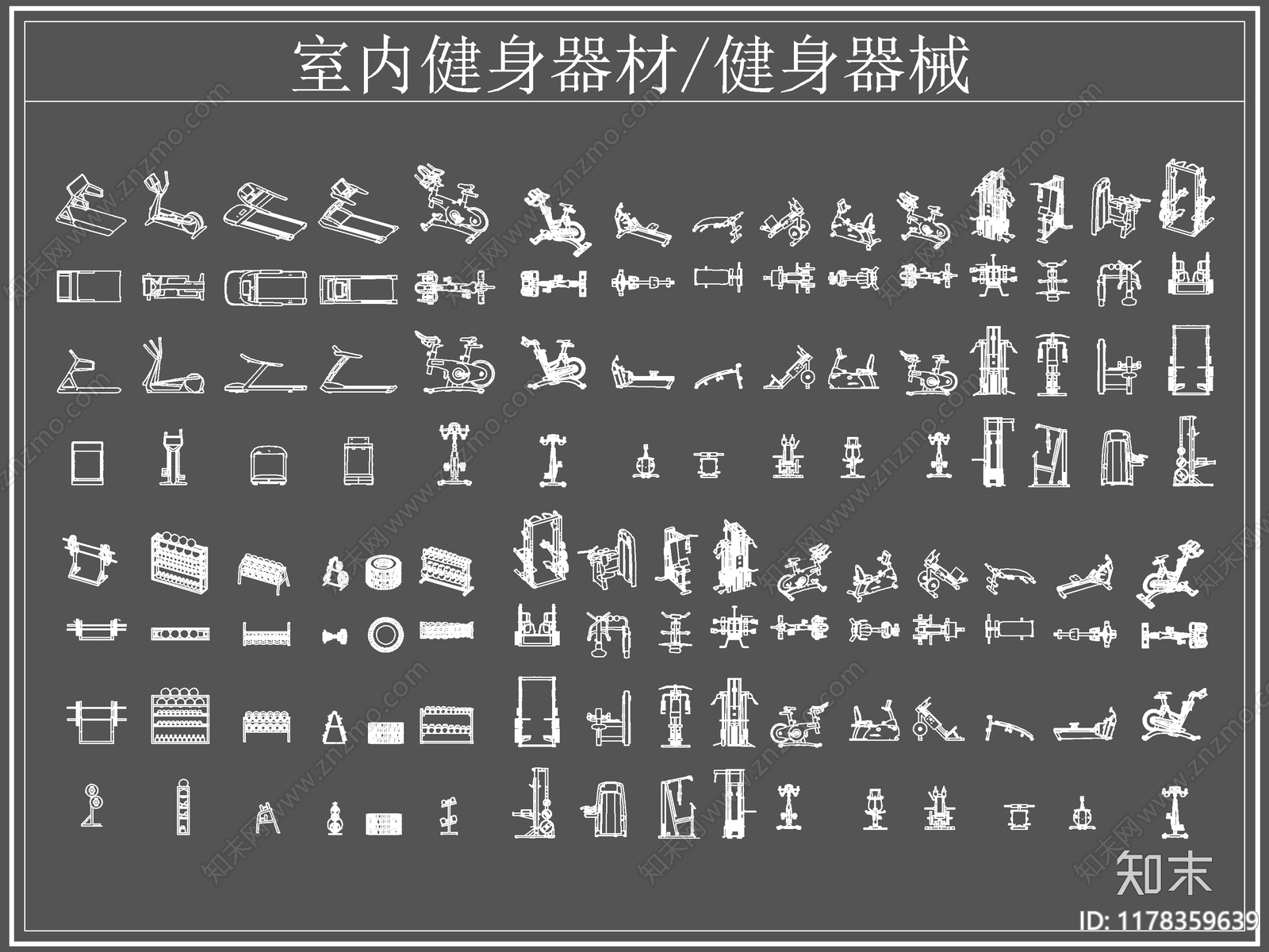 现代运动器材施工图下载【ID:1178359639】