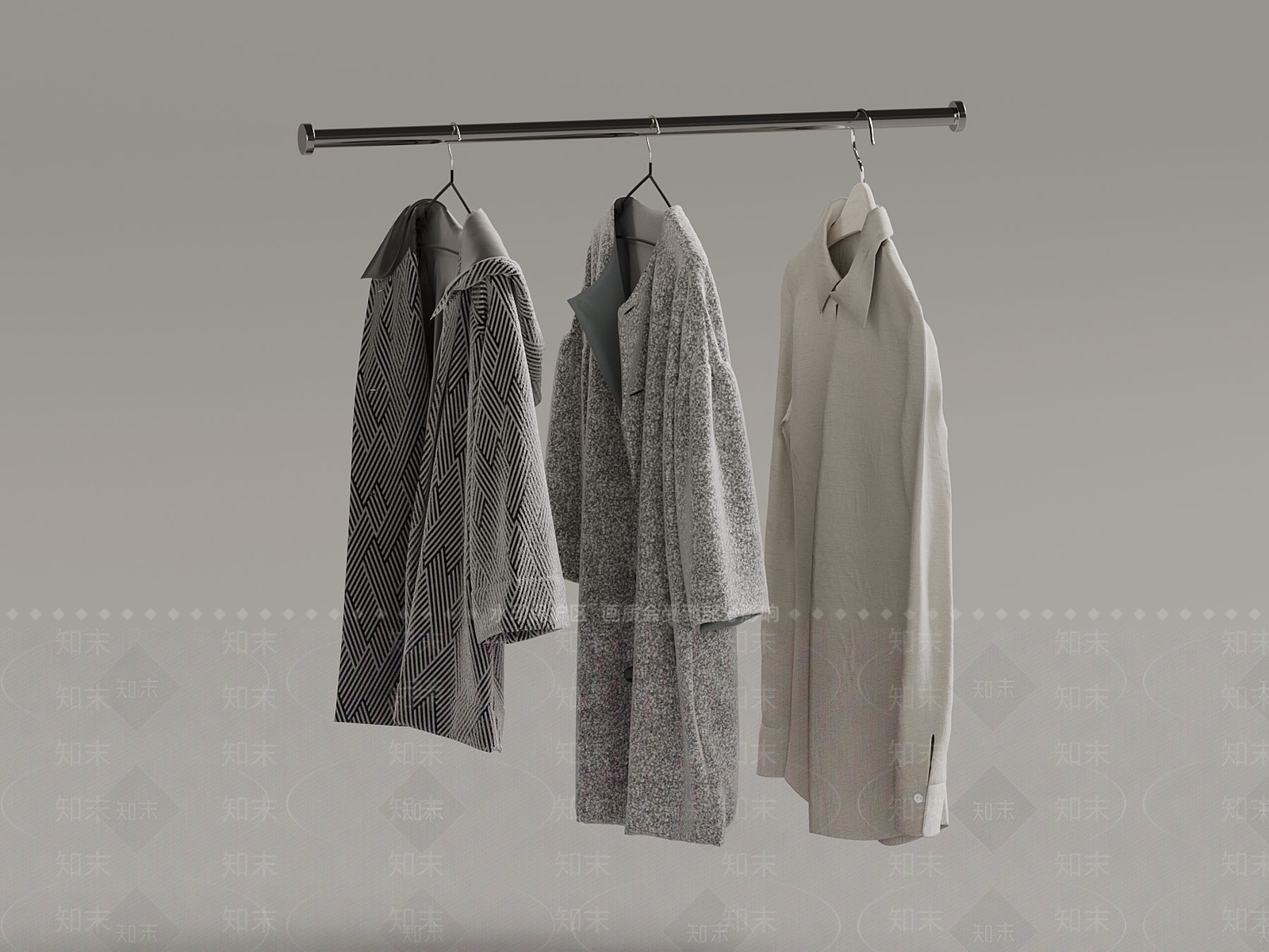 衣服SU模型下载【ID:1178360393】