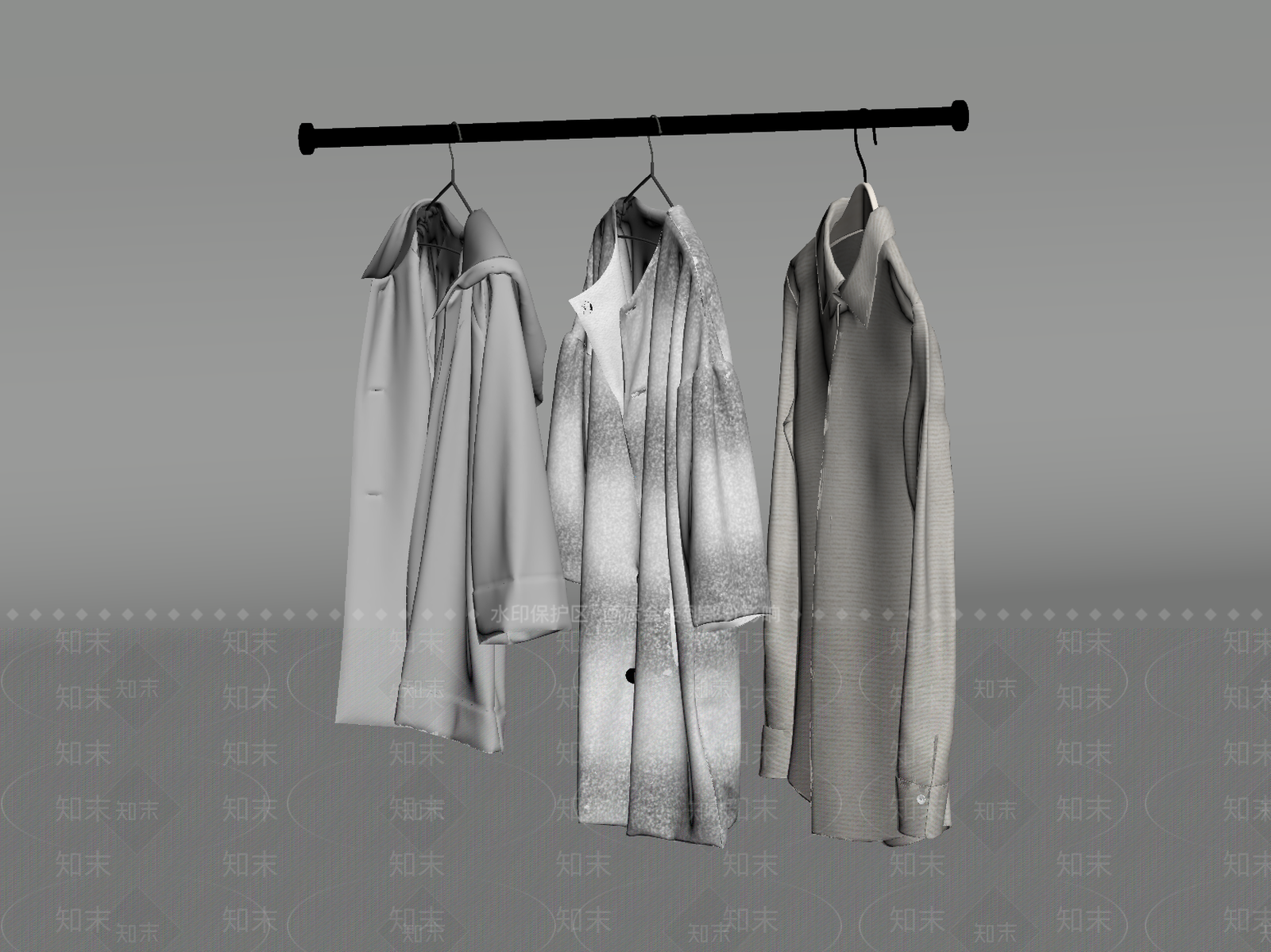 衣服SU模型下载【ID:1178360393】