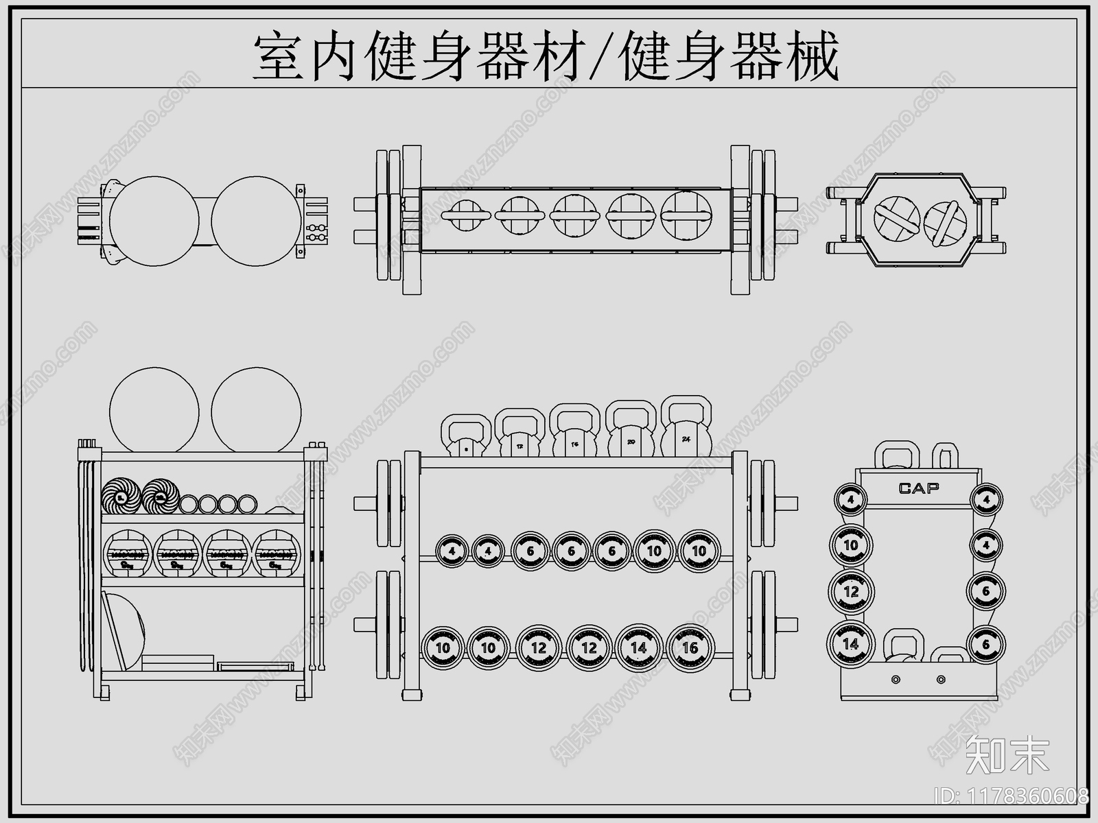 现代运动器材施工图下载【ID:1178360608】