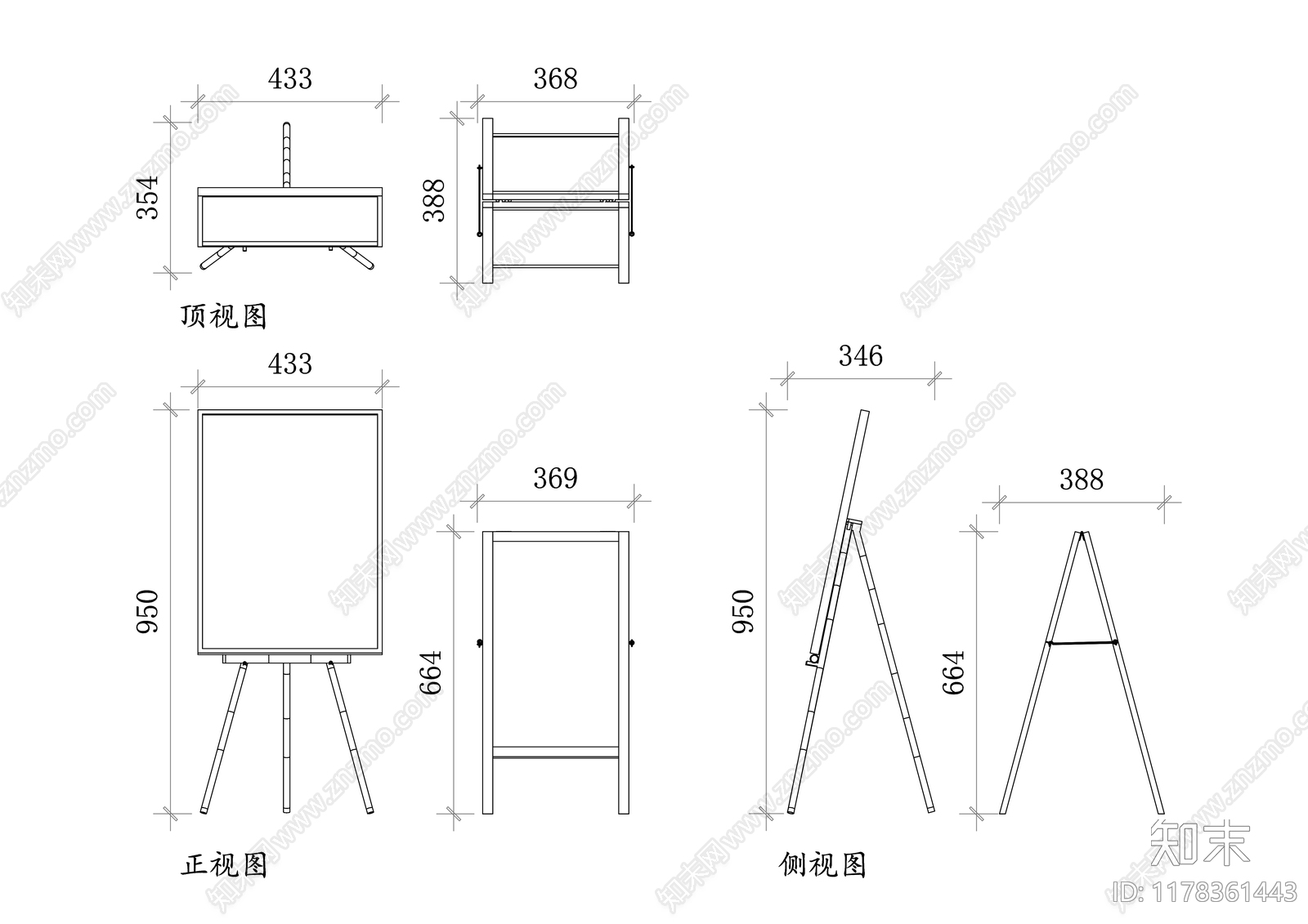 现代综合家具图库施工图下载【ID:1178361443】