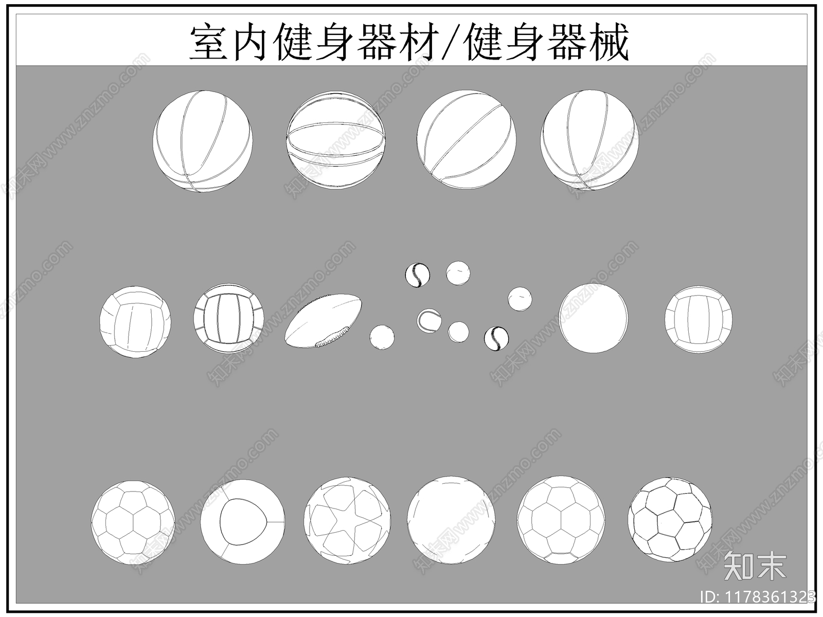 现代运动器材施工图下载【ID:1178361323】