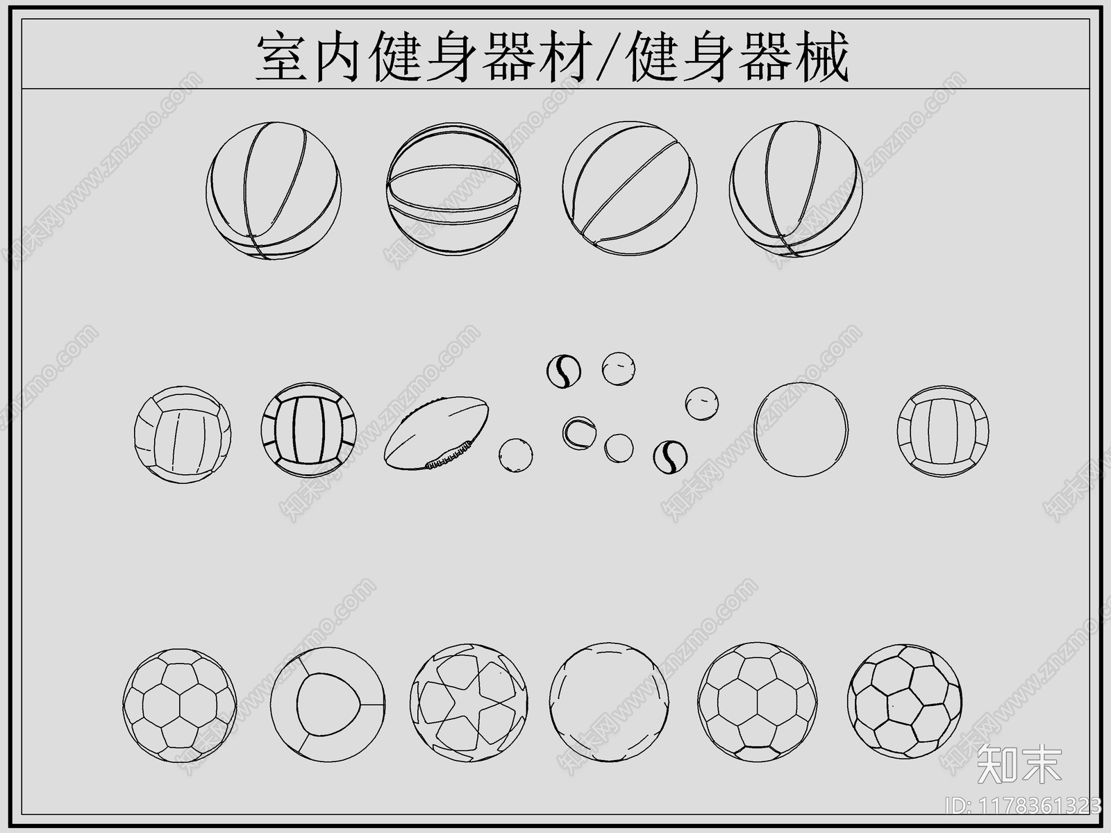 现代运动器材施工图下载【ID:1178361323】