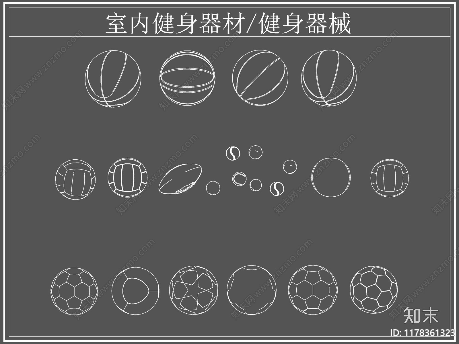 现代运动器材施工图下载【ID:1178361323】