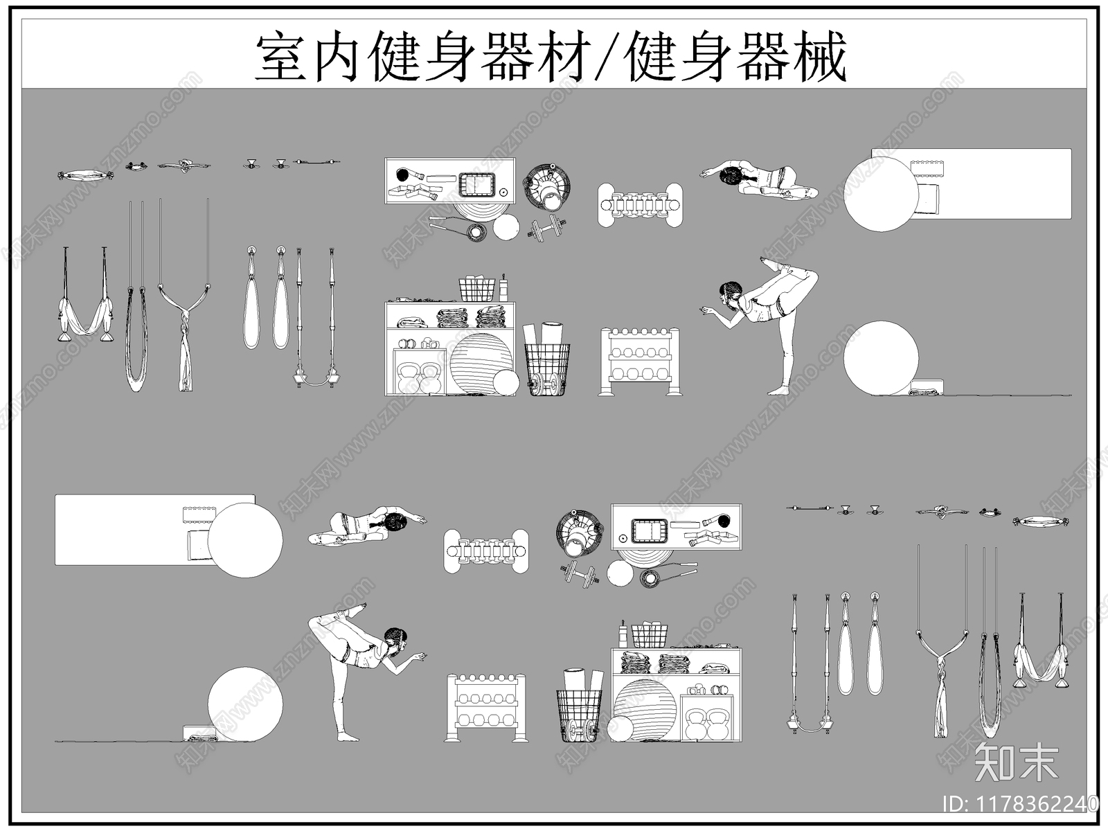 现代运动器材施工图下载【ID:1178362240】