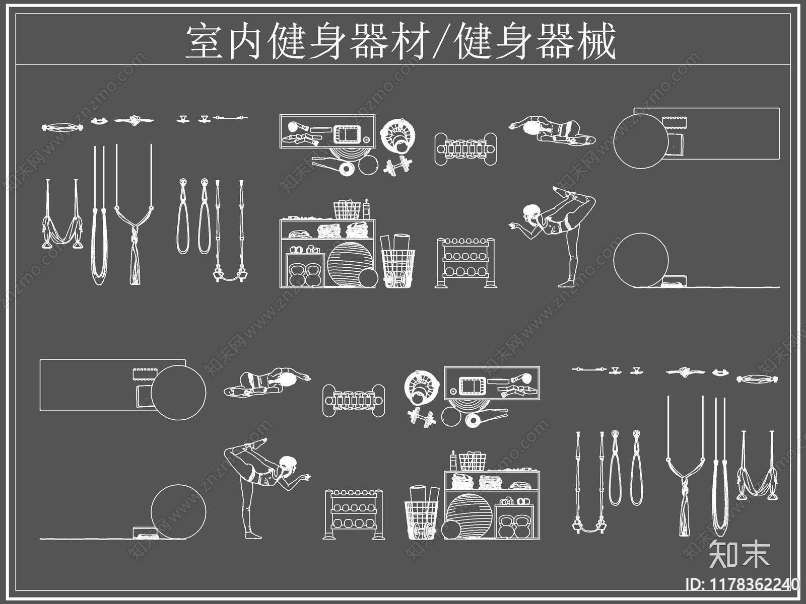 现代运动器材施工图下载【ID:1178362240】