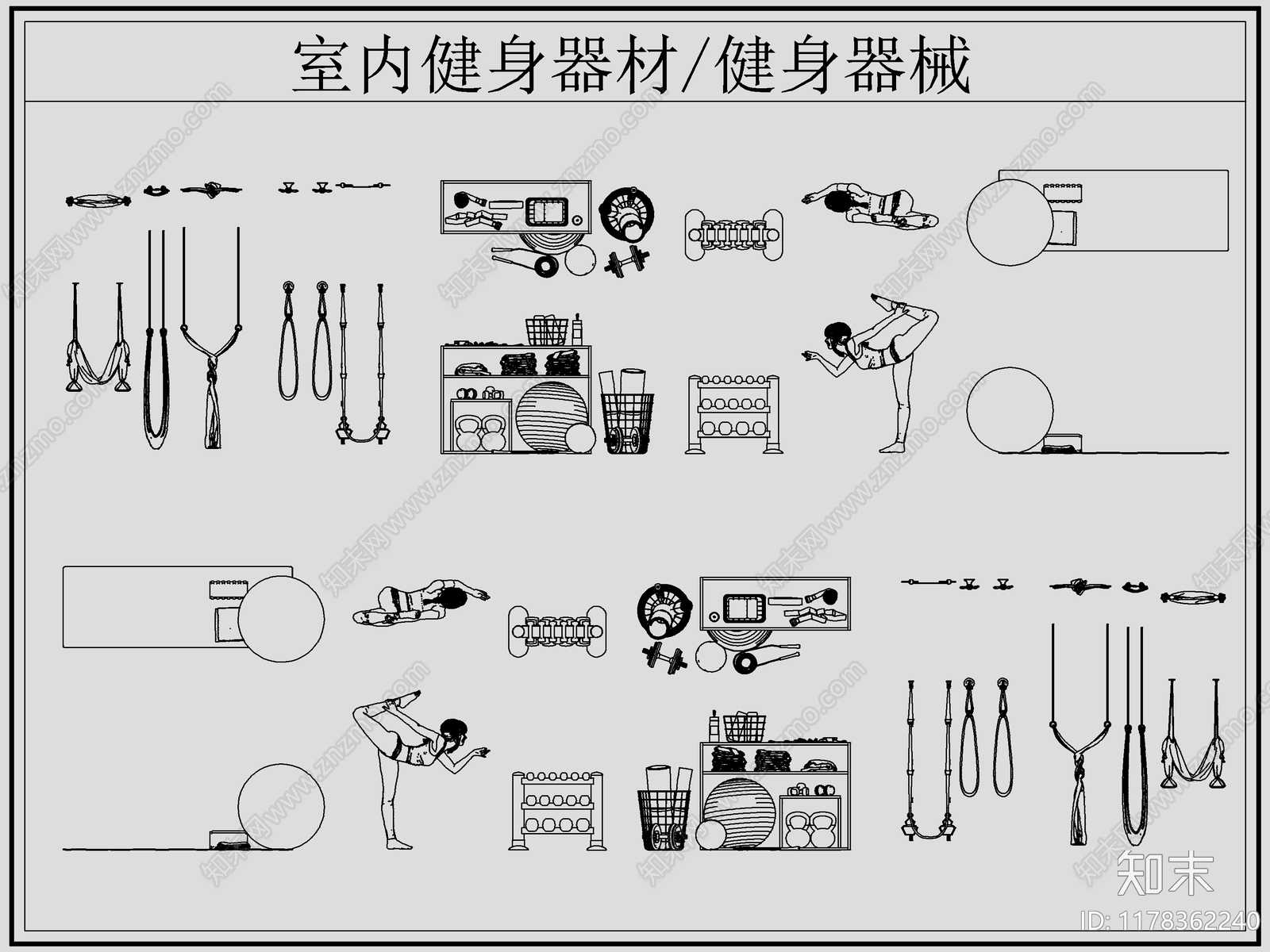 现代运动器材施工图下载【ID:1178362240】