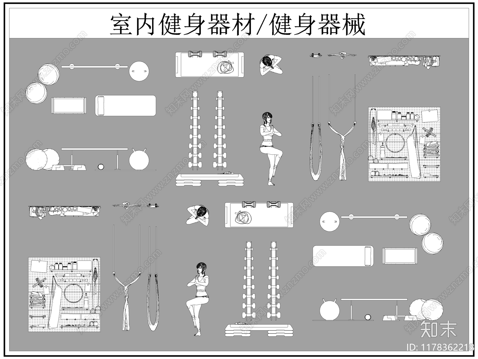 现代运动器材施工图下载【ID:1178362218】