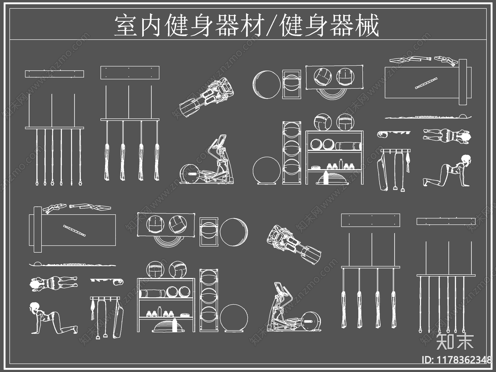 现代运动器材施工图下载【ID:1178362348】