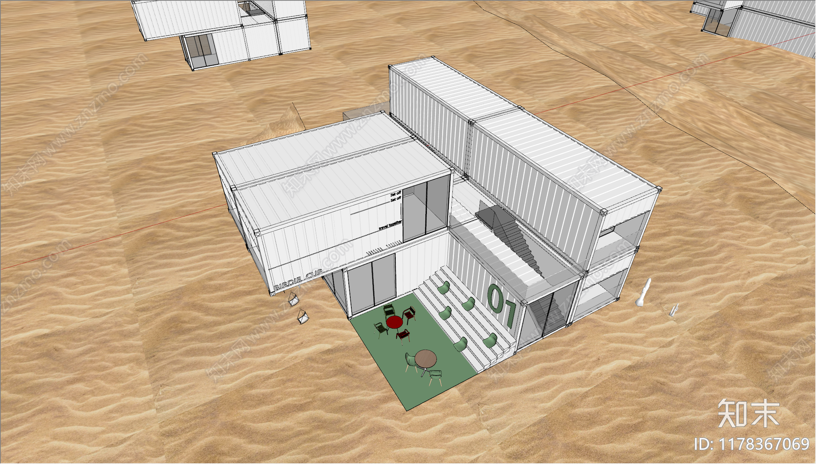 现代工业其他公共建筑SU模型下载【ID:1178367069】