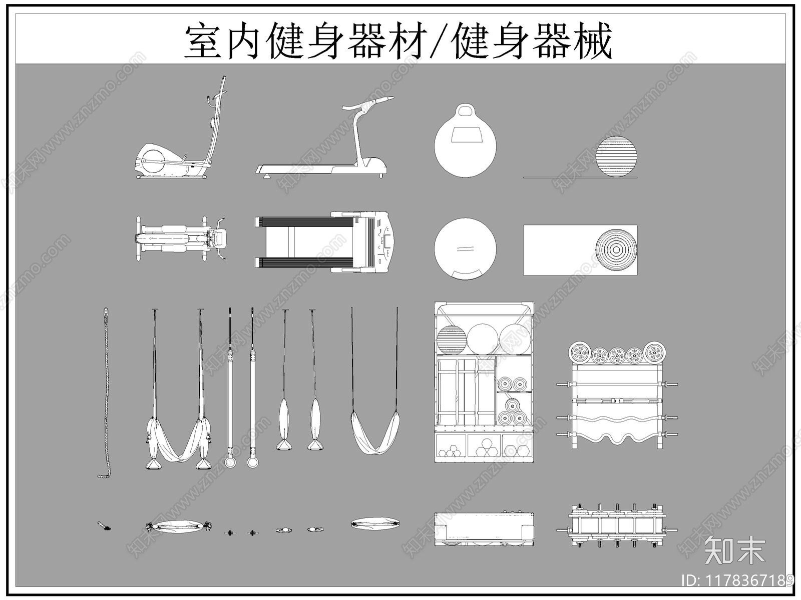 现代运动器材施工图下载【ID:1178367189】