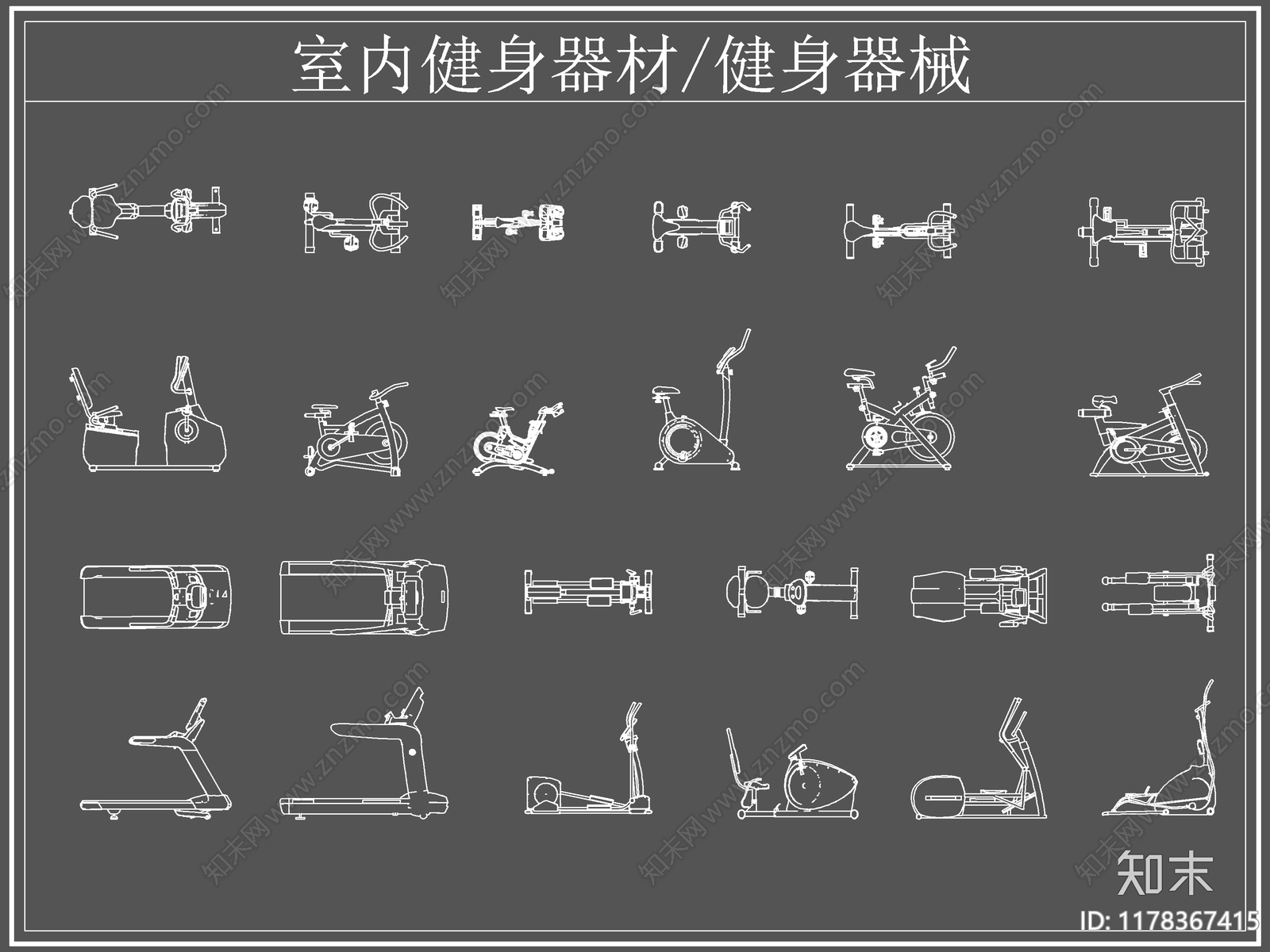 现代运动器材施工图下载【ID:1178367415】