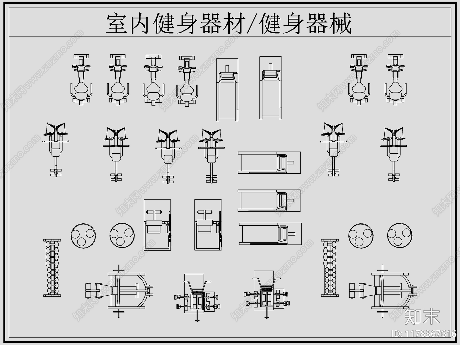 现代运动器材施工图下载【ID:1178367616】