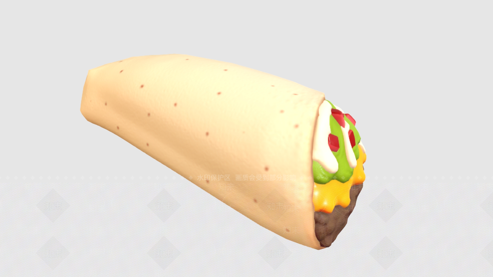 酒水食物3D模型下载【ID:1178370513】