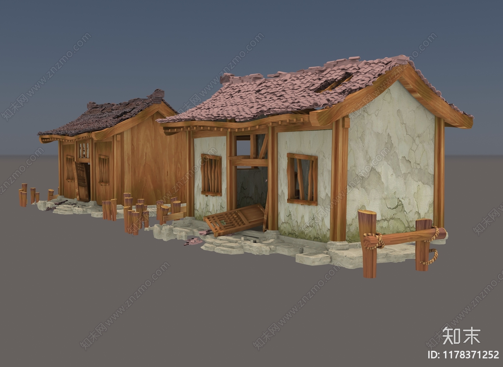 现代工业其他住宅外观3D模型下载【ID:1178371252】