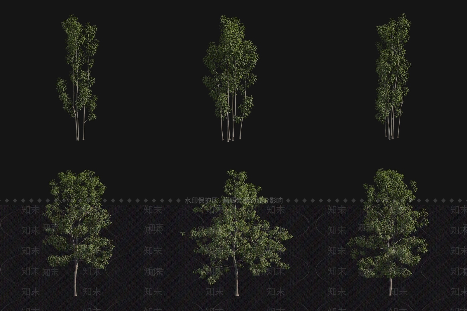 景观树3D模型下载【ID:1178381304】