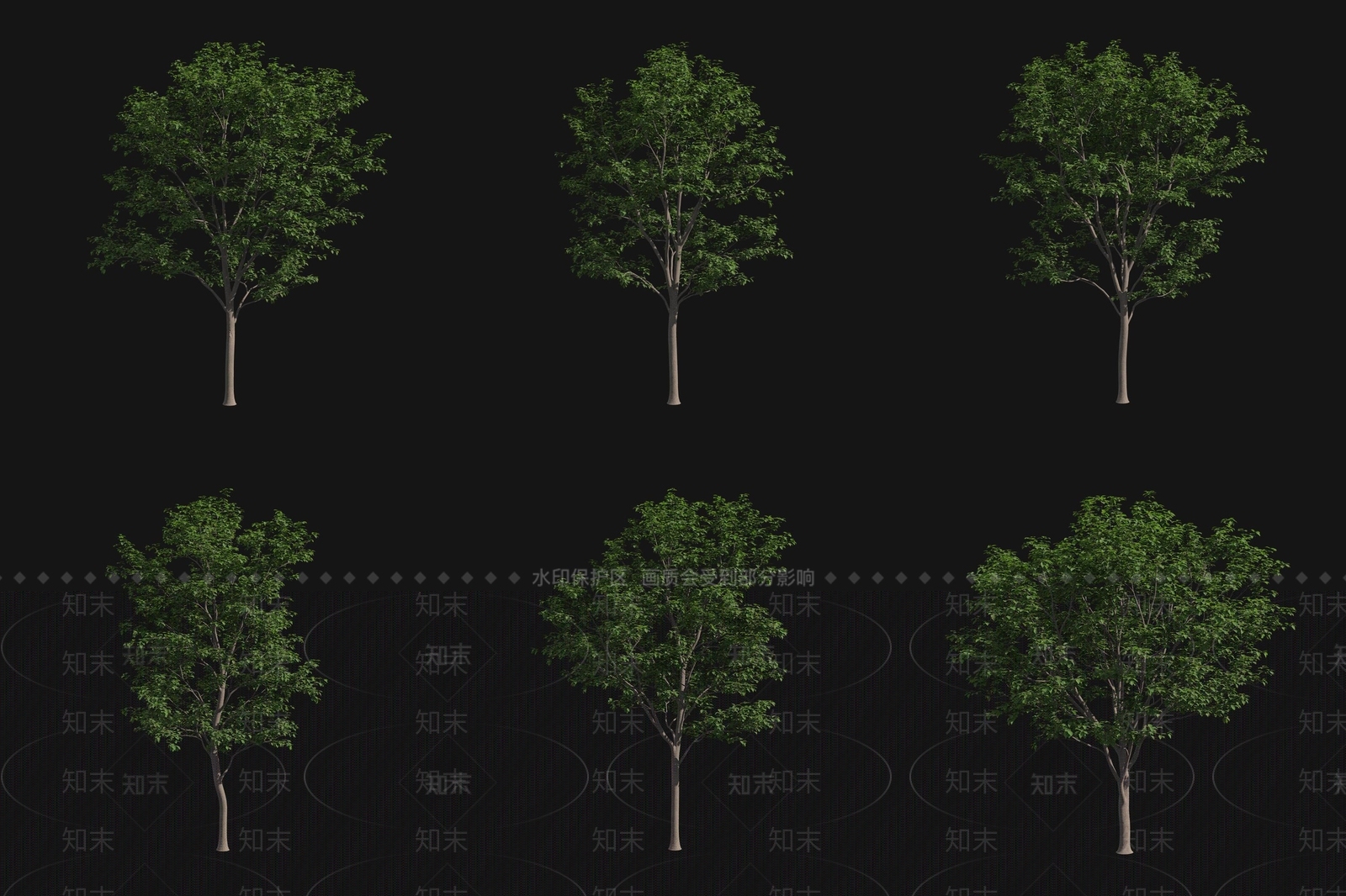 景观树3D模型下载【ID:1178381517】