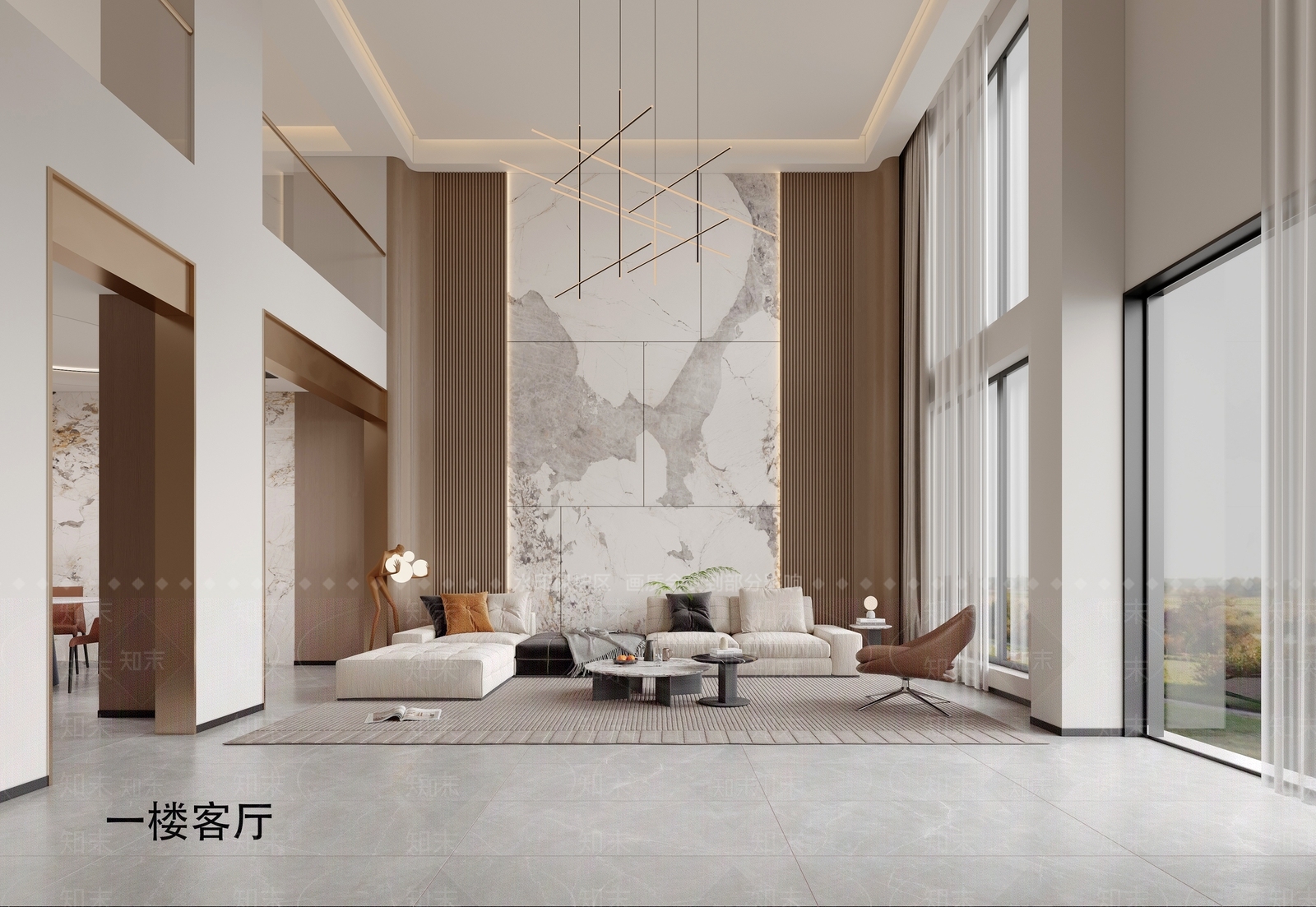 现代玄关3D模型下载【ID:1214851847】