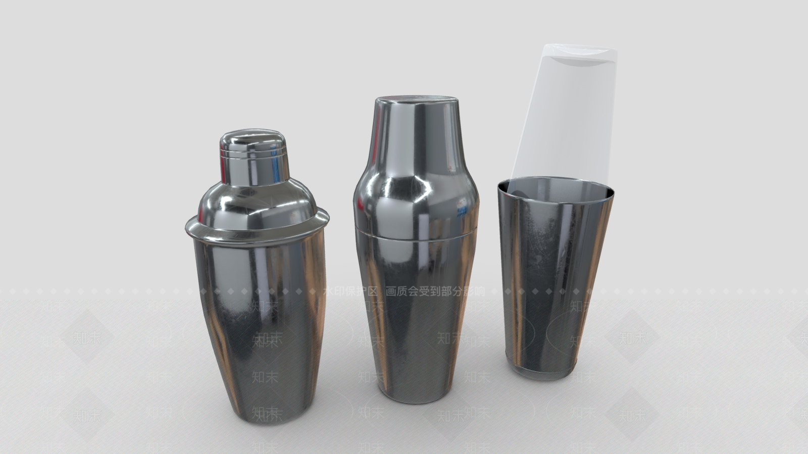 厨房用品3D模型下载【ID:1178398451】
