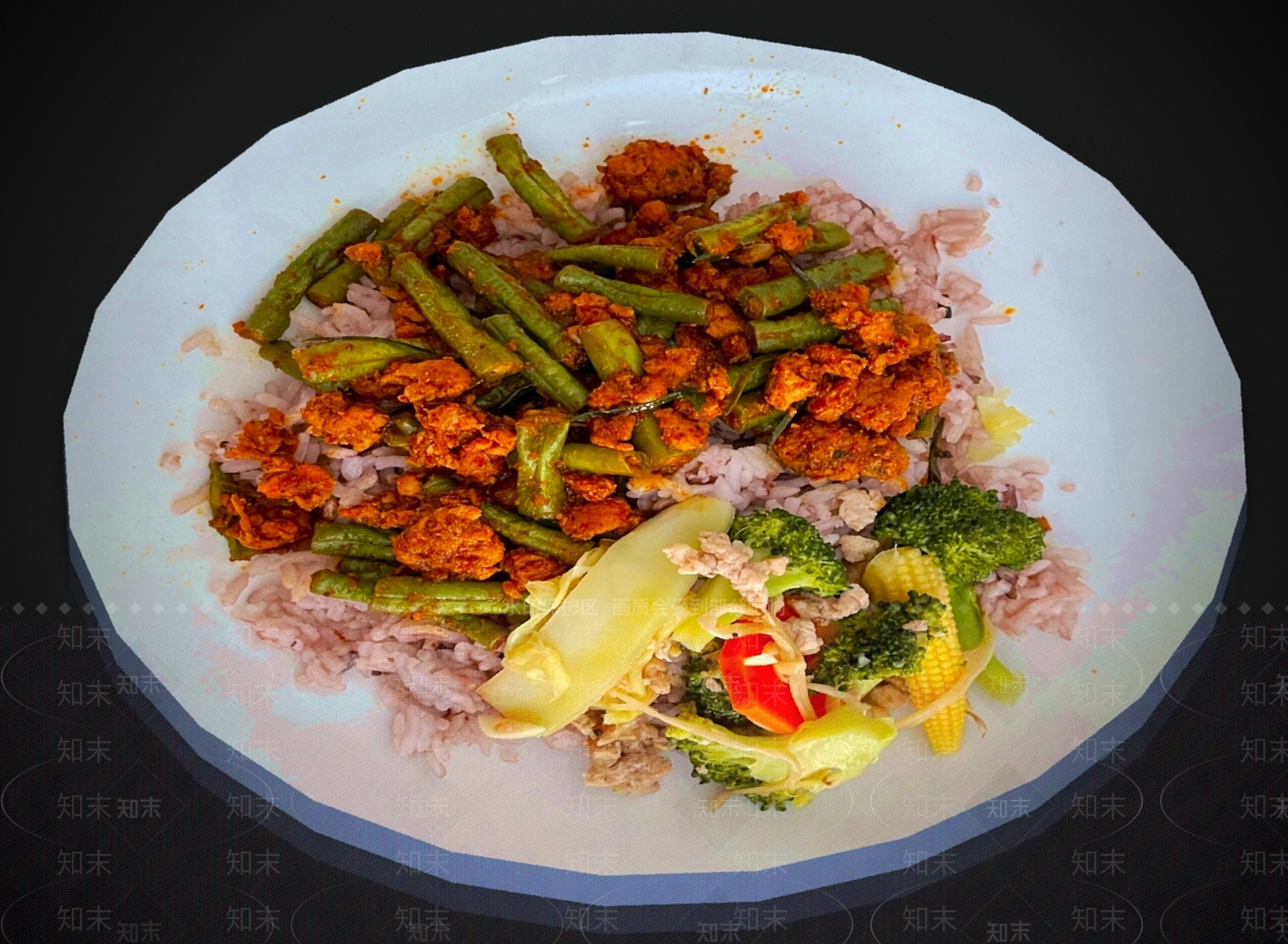 酒水食物3D模型下载【ID:1178409462】