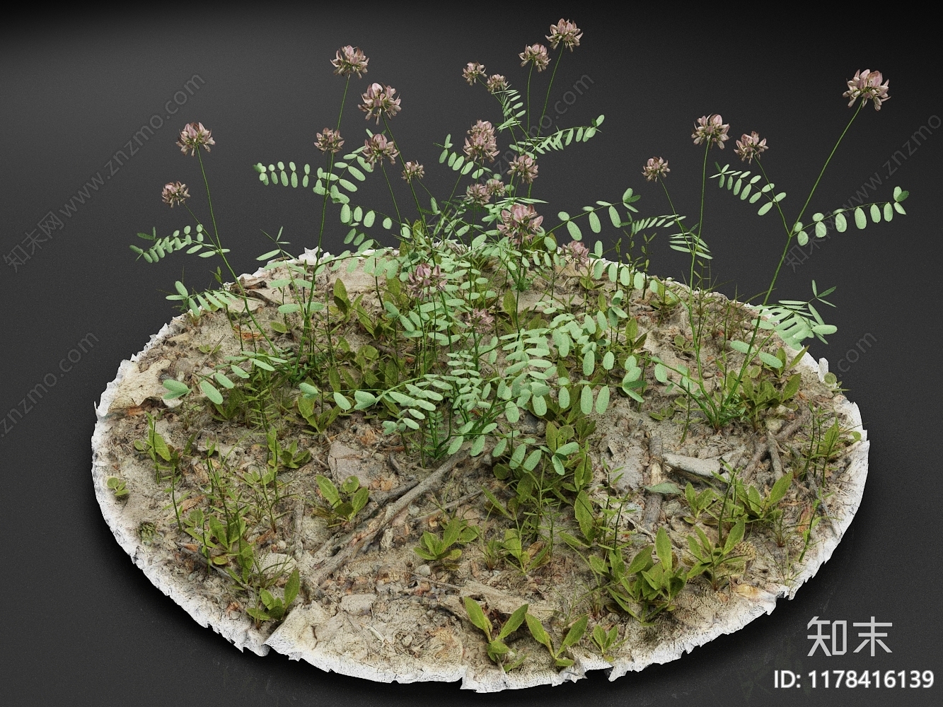 植物堆3D模型下载【ID:1178416139】