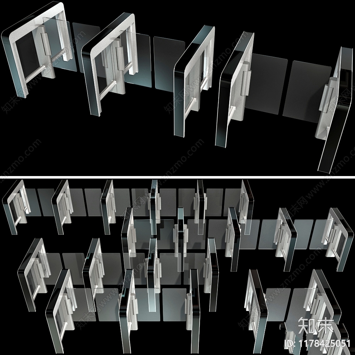 摆件组合3D模型下载【ID:1178425051】