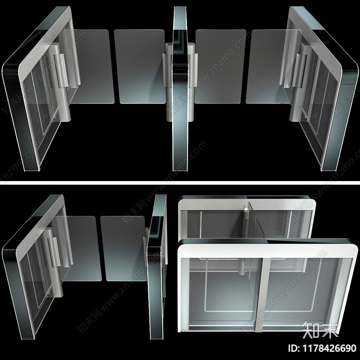 摆件组合3D模型下载【ID:1178426690】