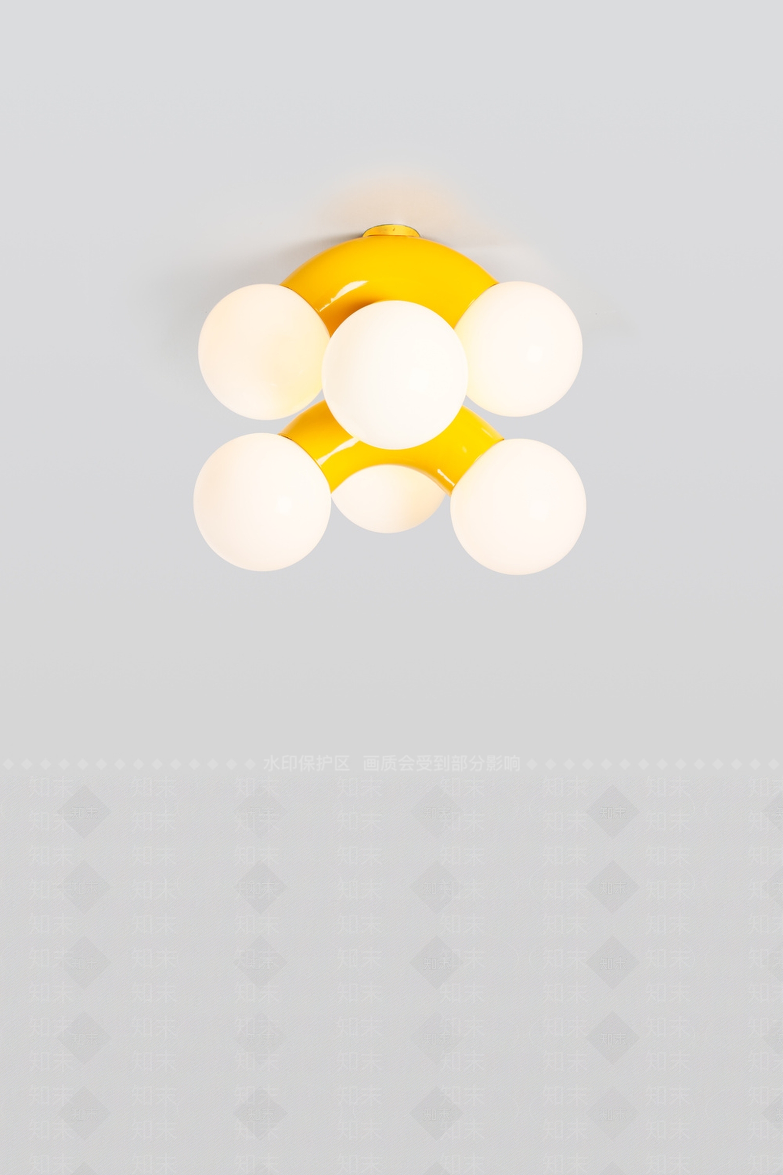 吸顶灯3D模型下载【ID:1178440752】