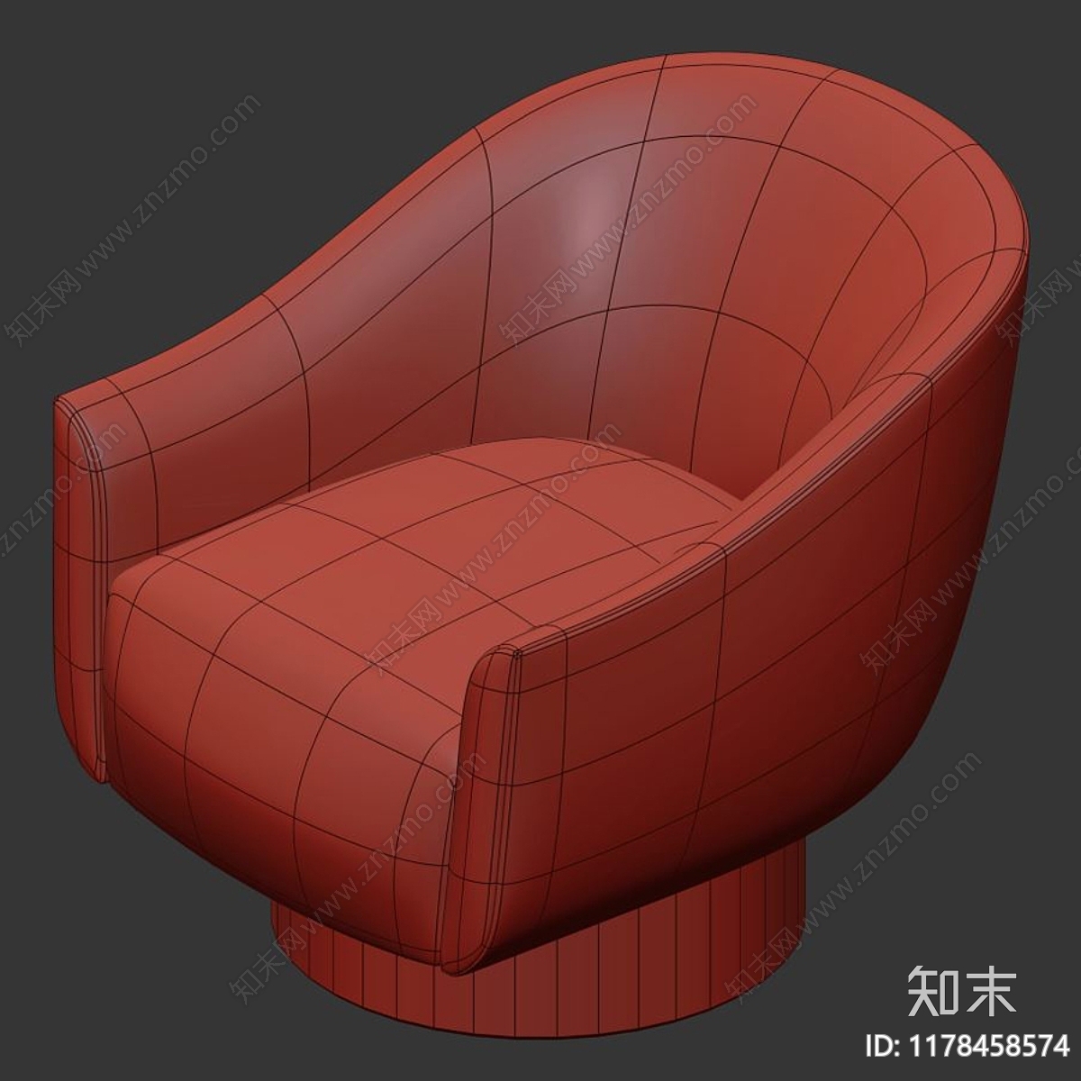 休闲椅3D模型下载【ID:1178458574】