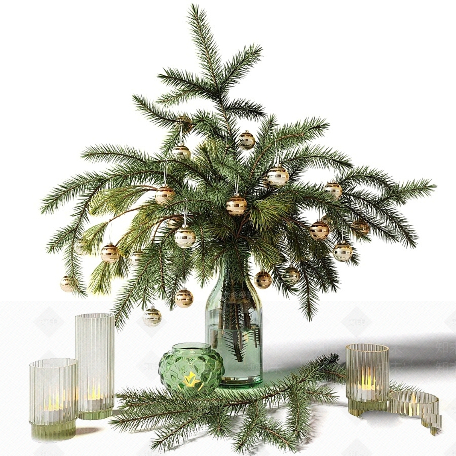 花艺3D模型下载【ID:1178463329】
