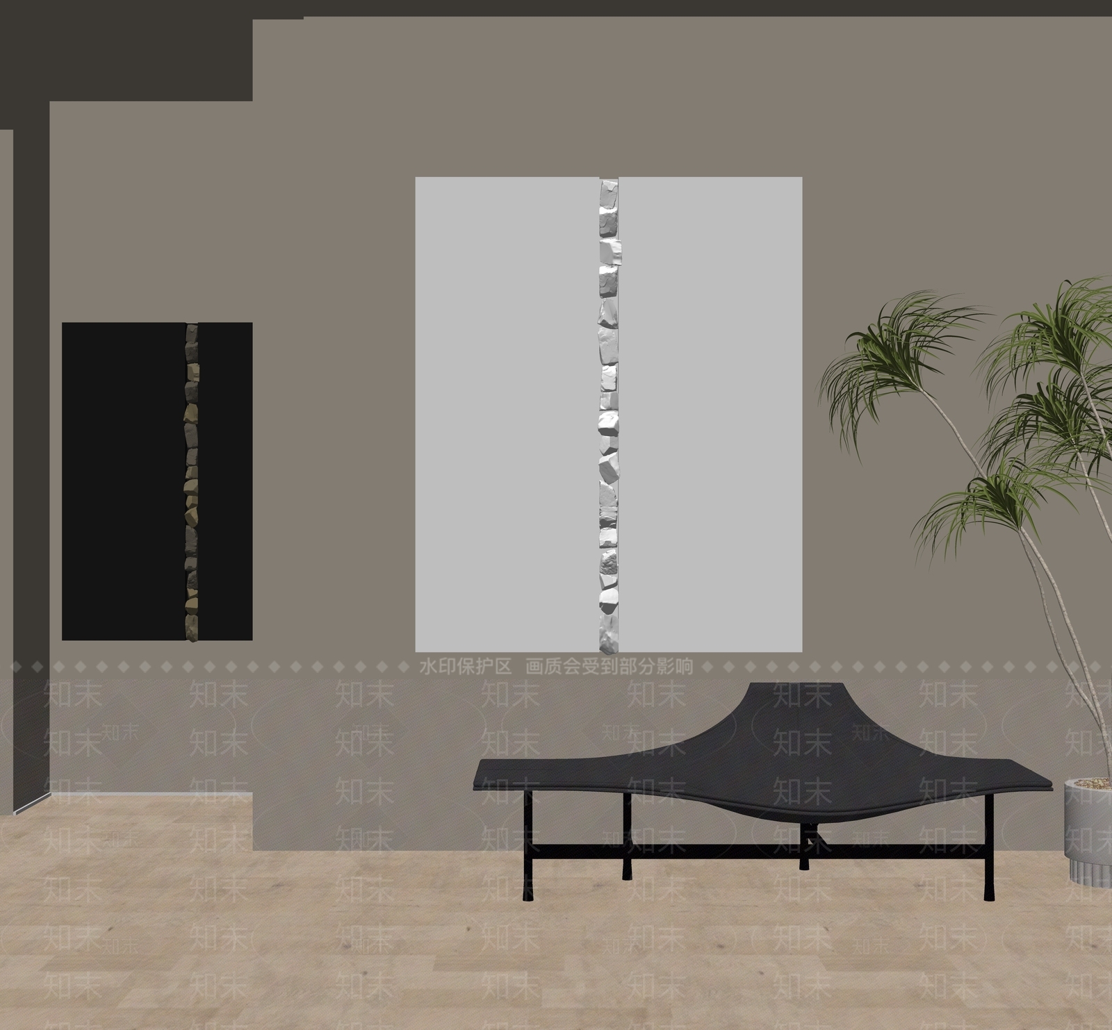 现代躺椅SU模型下载【ID:1178464803】