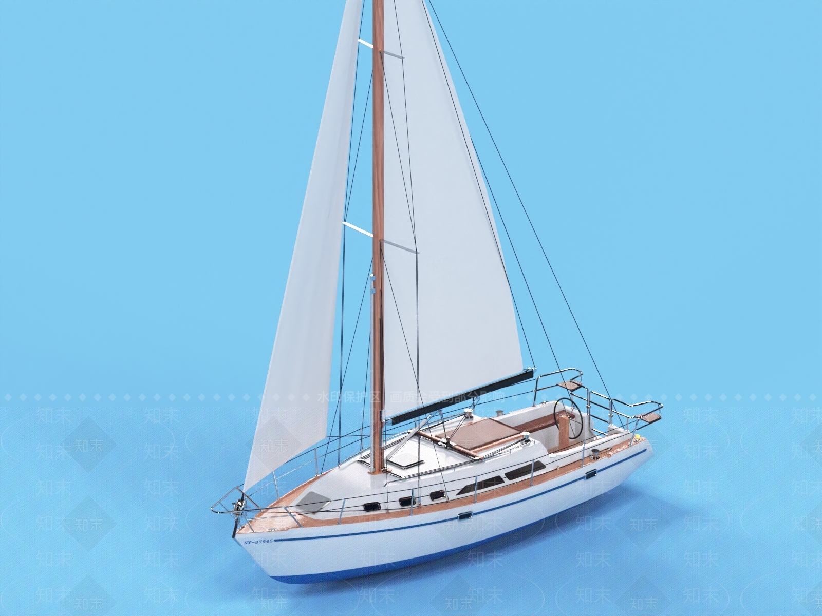 船3D模型下载【ID:1178472365】