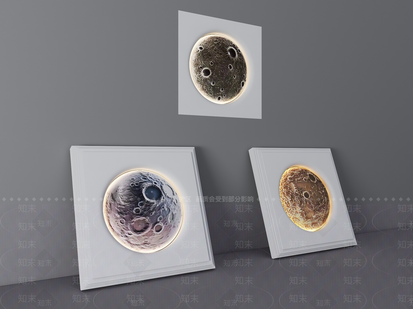 现代其他灯具3D模型下载【ID:1178479777】