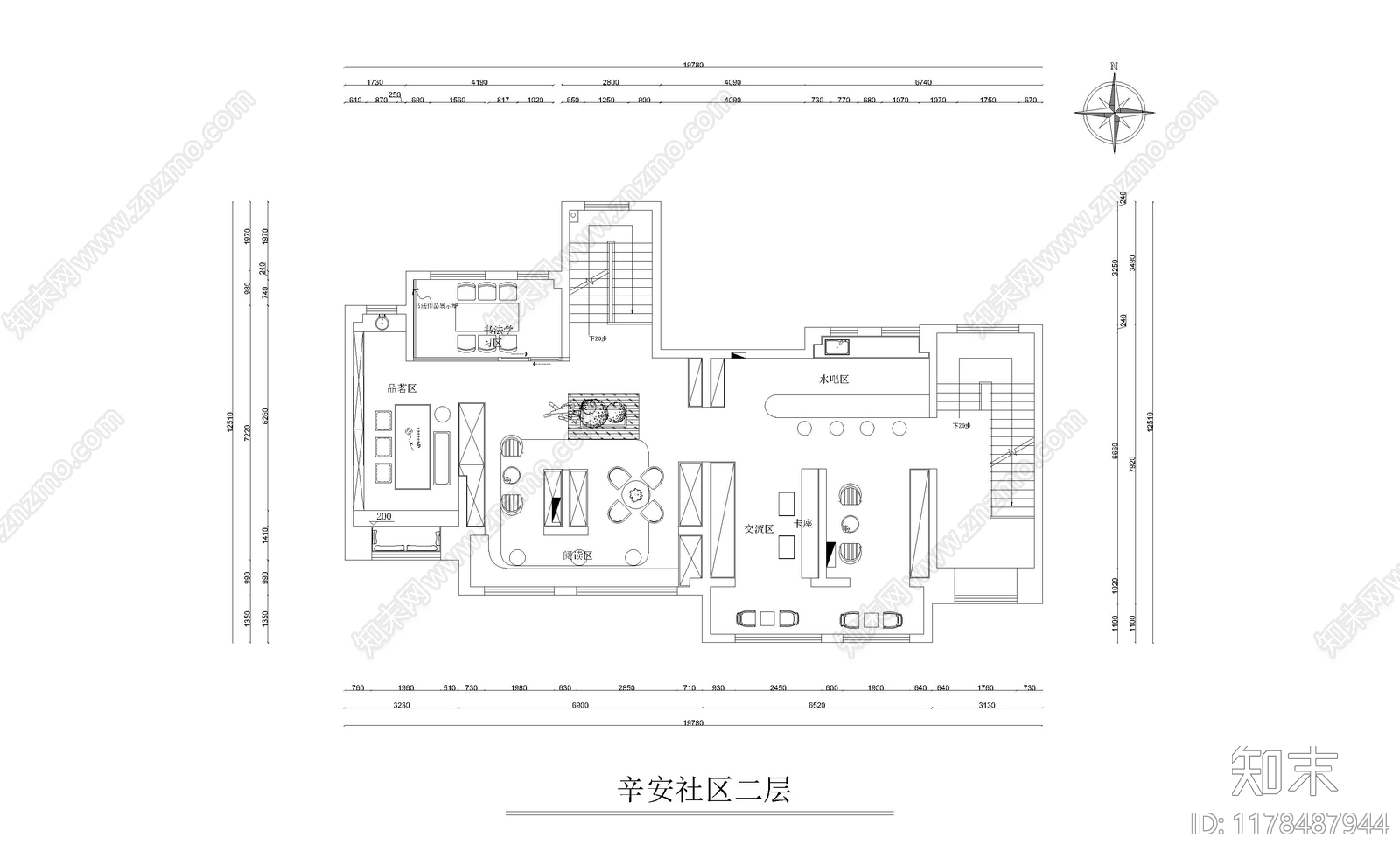 现代其他工装空间施工图下载【ID:1178487944】