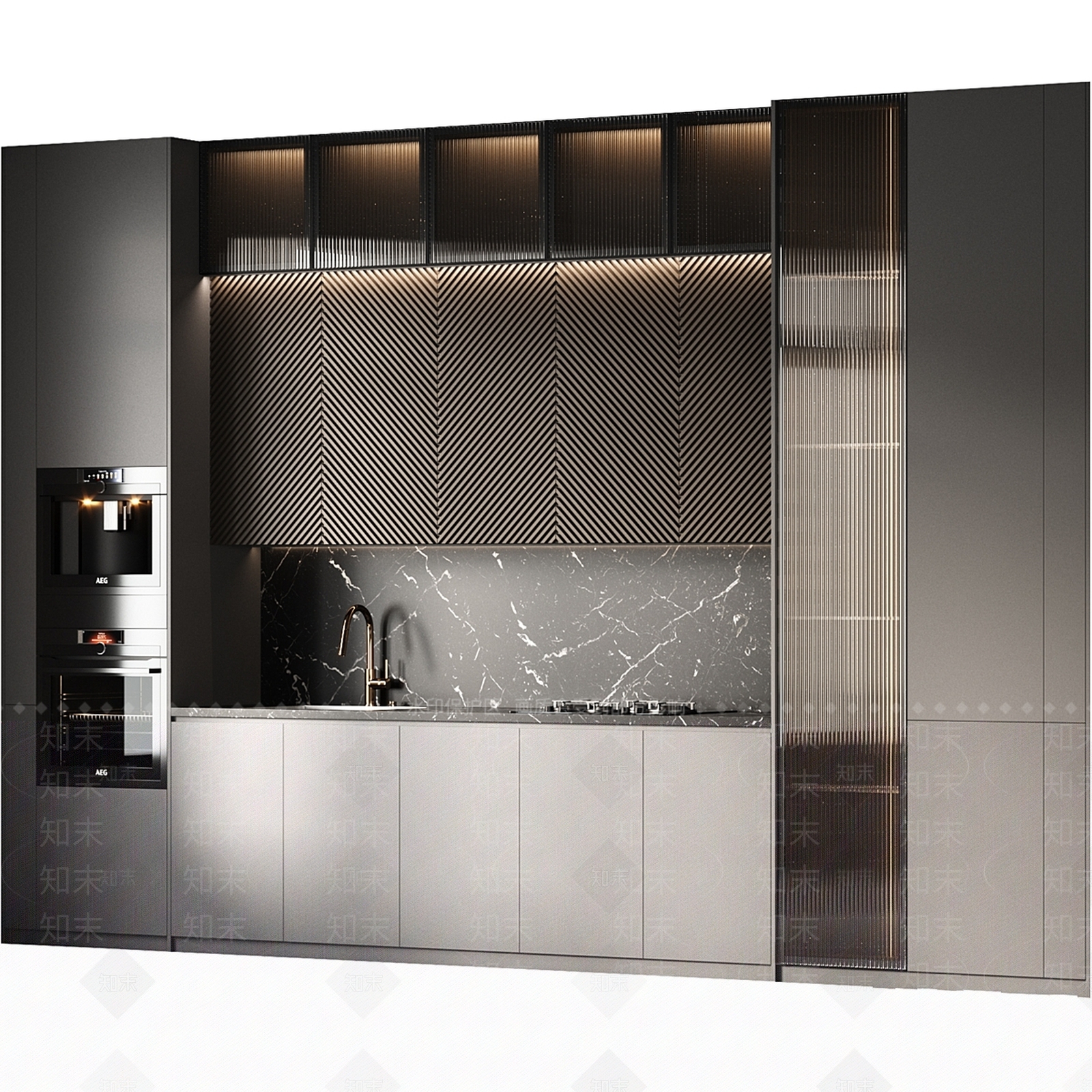 橱柜3D模型下载【ID:1178498360】