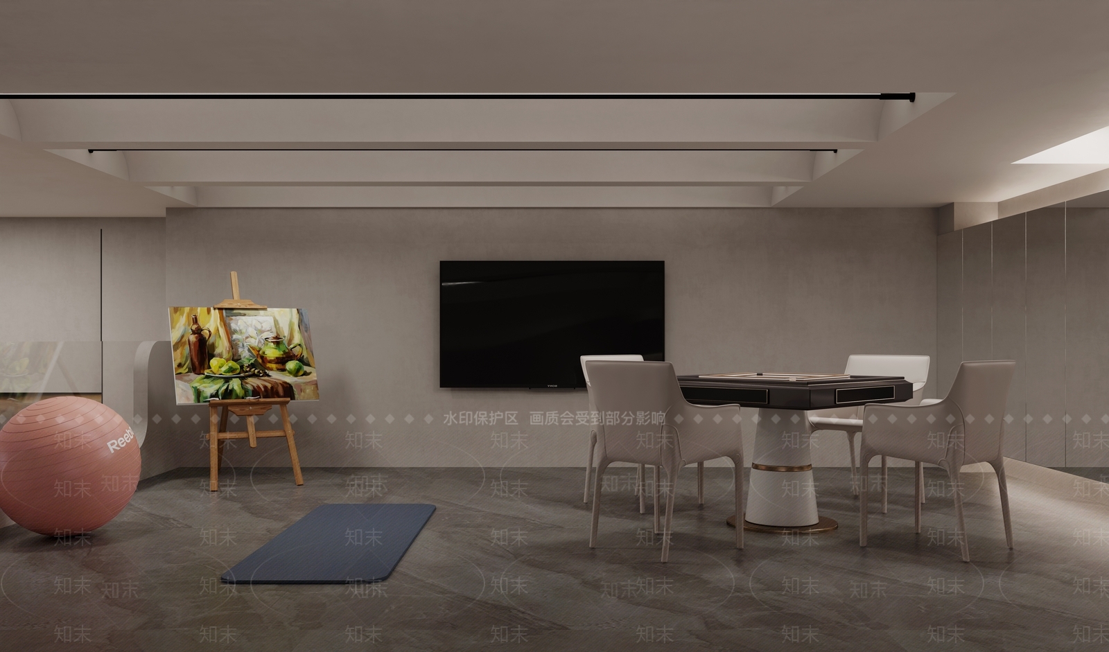 现代儿童娱乐室3D模型下载【ID:1178525274】