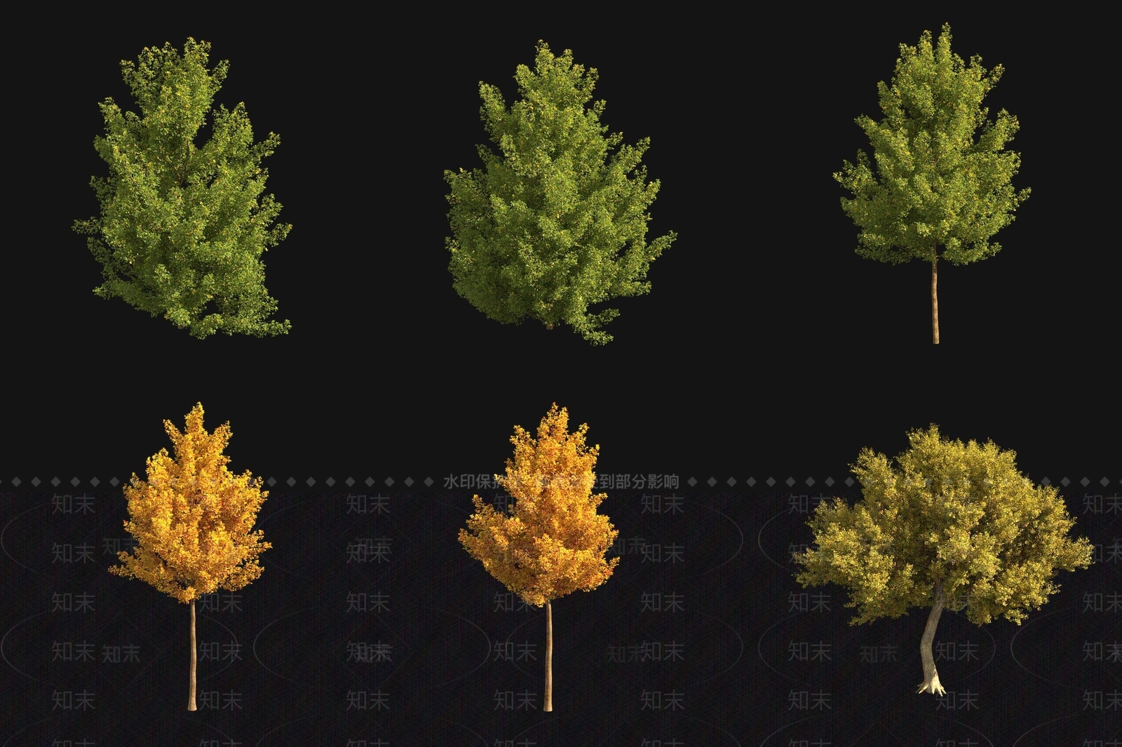 景观树3D模型下载【ID:1178526979】