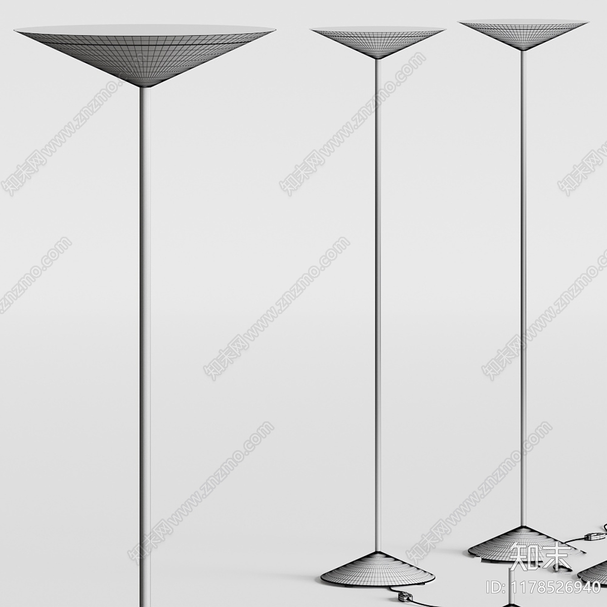 落地灯3D模型下载【ID:1178526940】