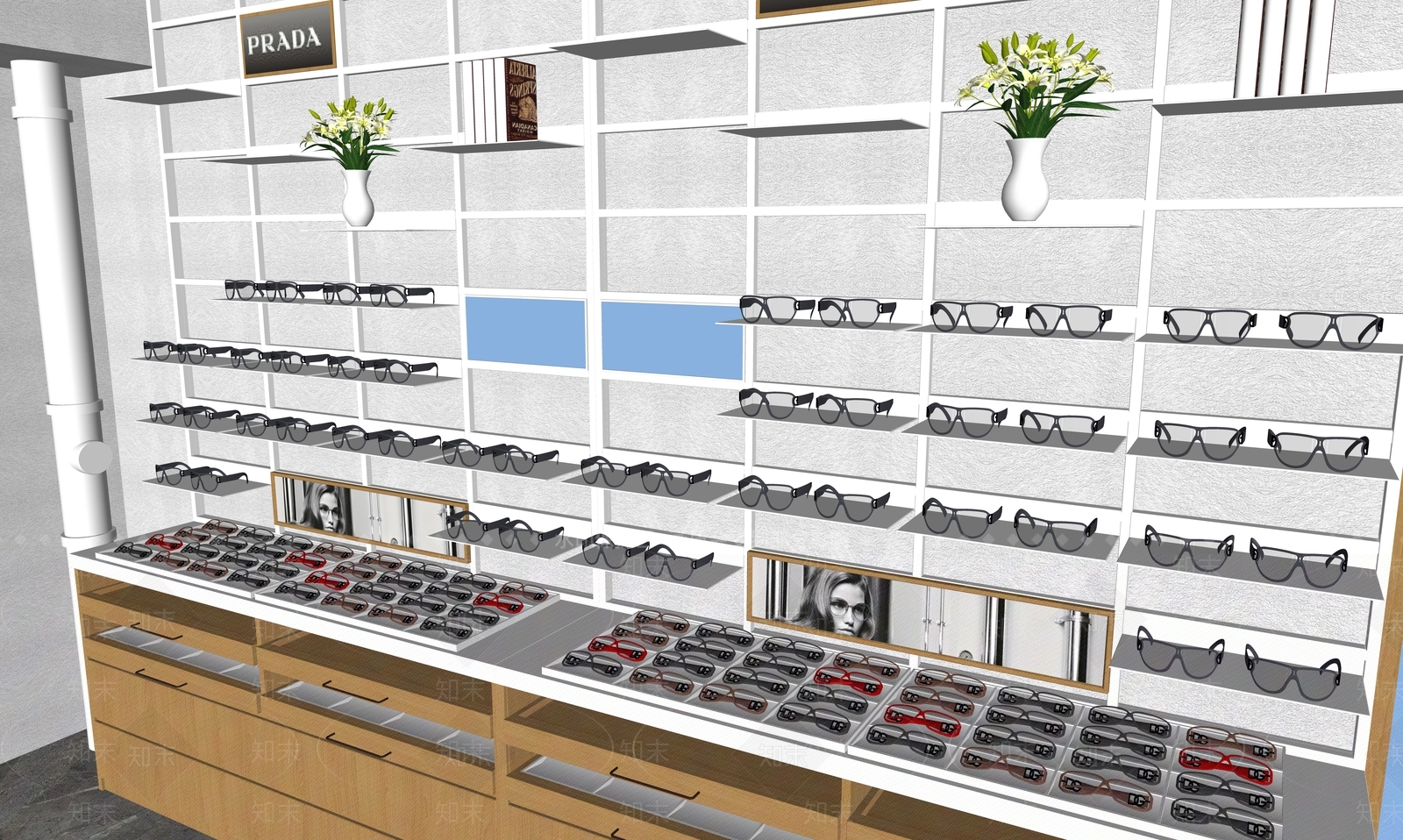 现代其他店铺SU模型下载【ID:1178533023】