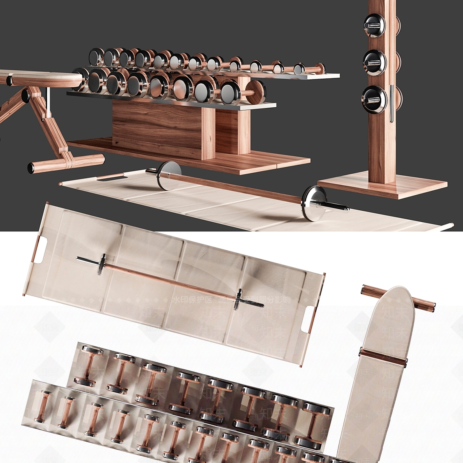 运动器材3D模型下载【ID:1178554242】