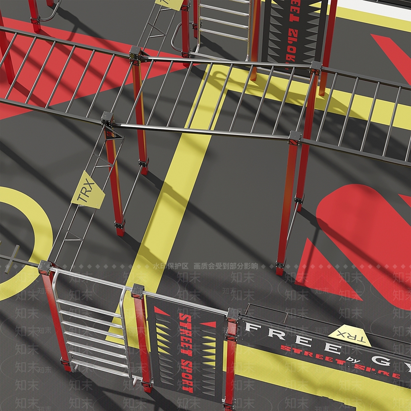 运动器材3D模型下载【ID:1178570837】