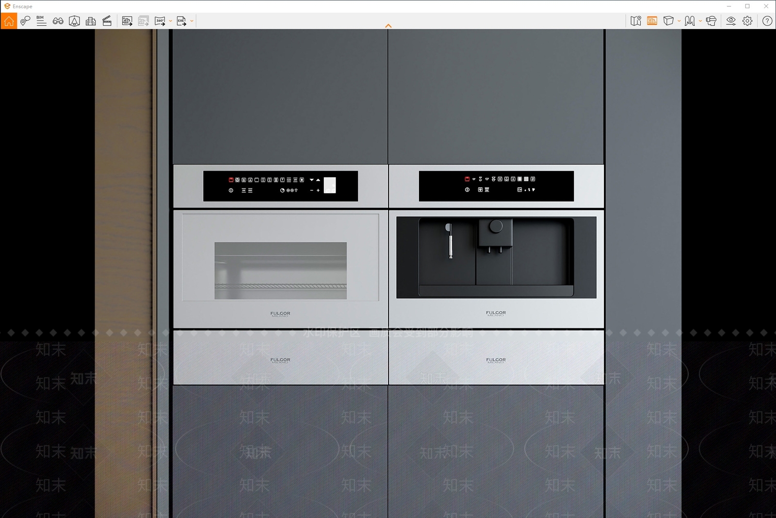 烤箱SU模型下载【ID:1178576913】