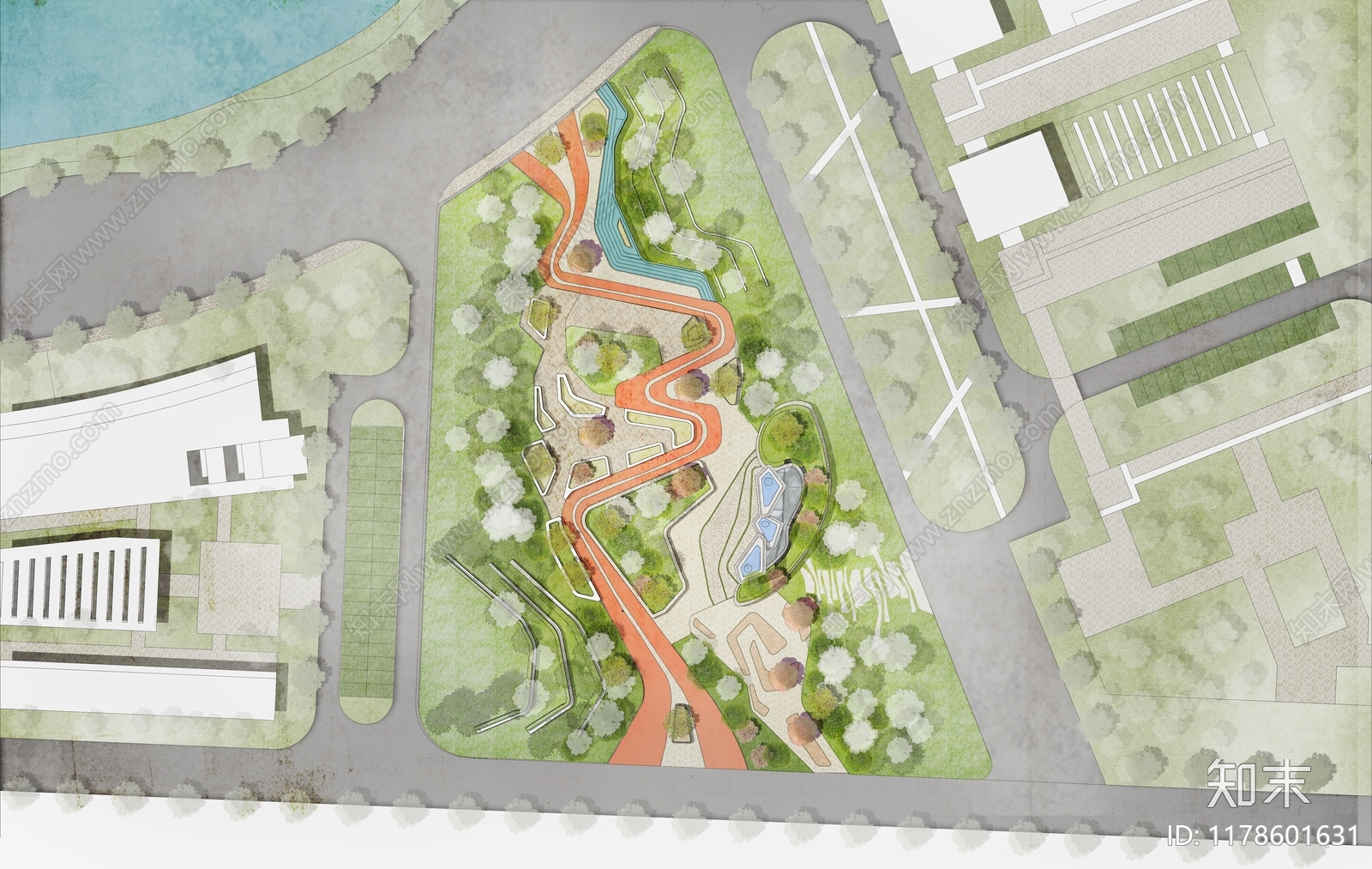 现代局部景观下载【ID:1178601631】