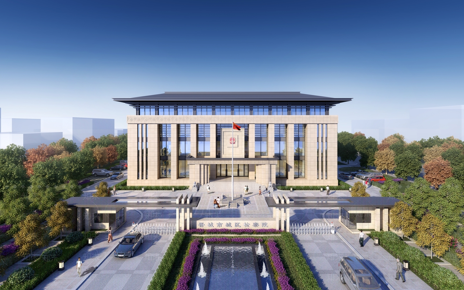 新中式其他公共建筑3D模型下载【ID:1178603970】