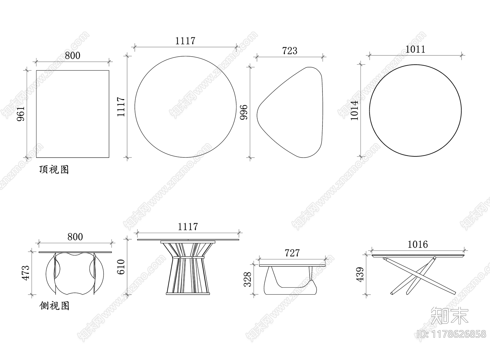 现代综合景观小品施工图下载【ID:1178626858】