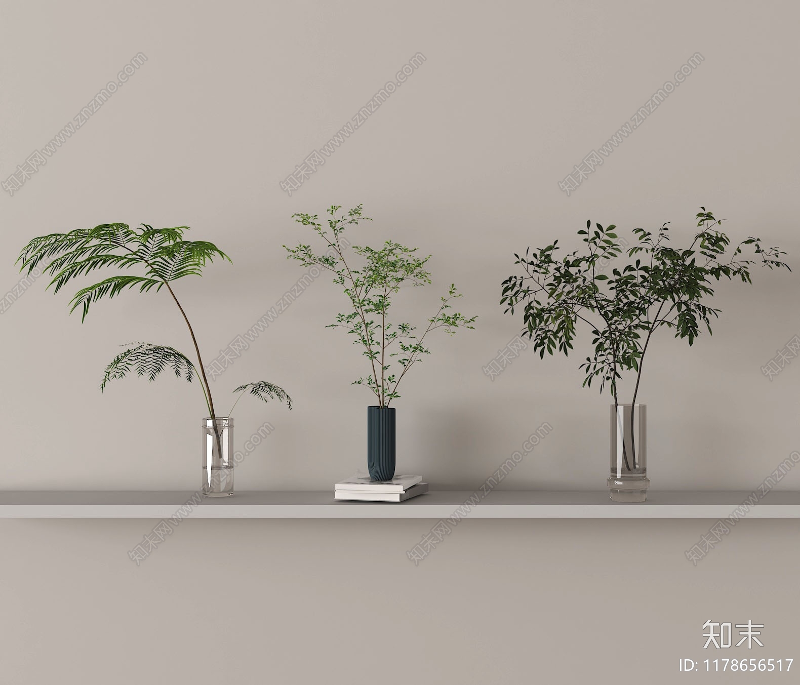 水生植物3D模型下载【ID:1178656517】