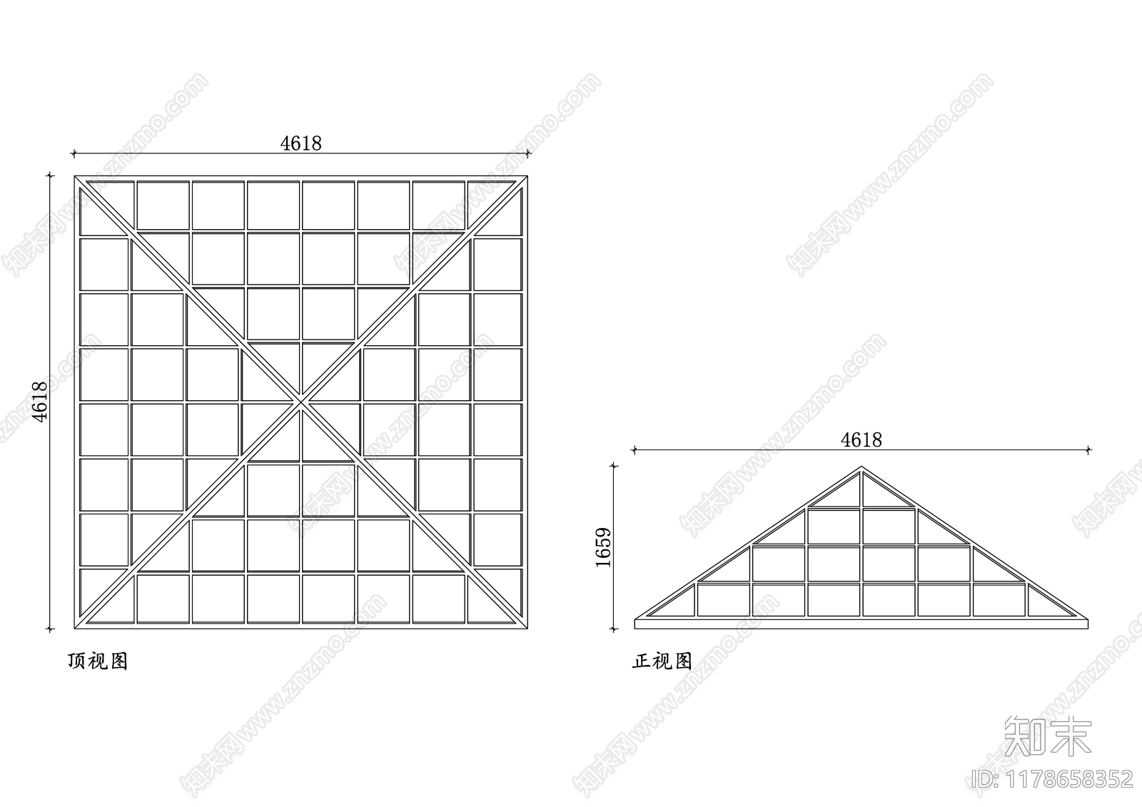 现代综合门窗cad施工图下载【ID:1178658352】