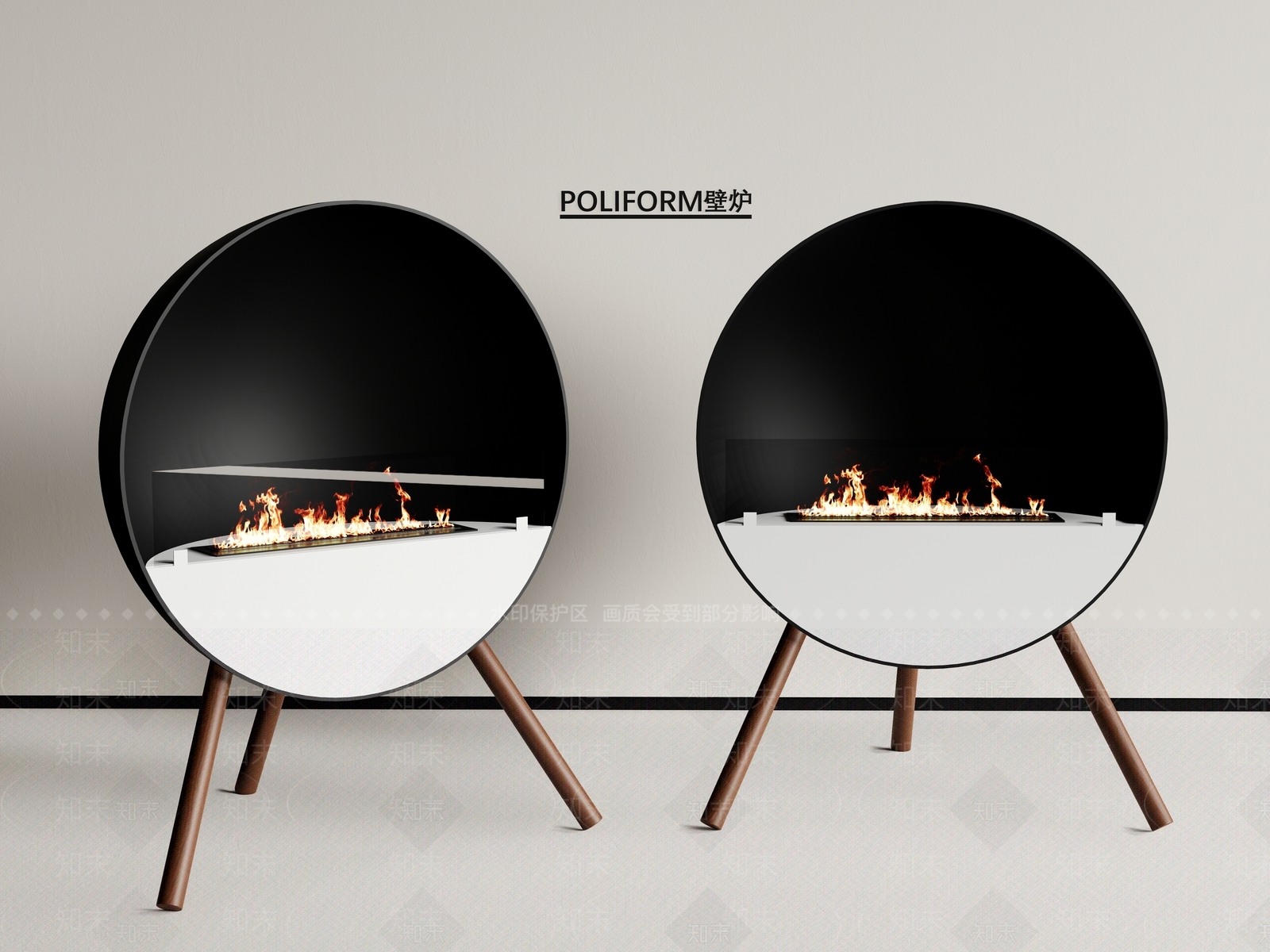 现代壁炉3D模型下载【ID:1178660705】