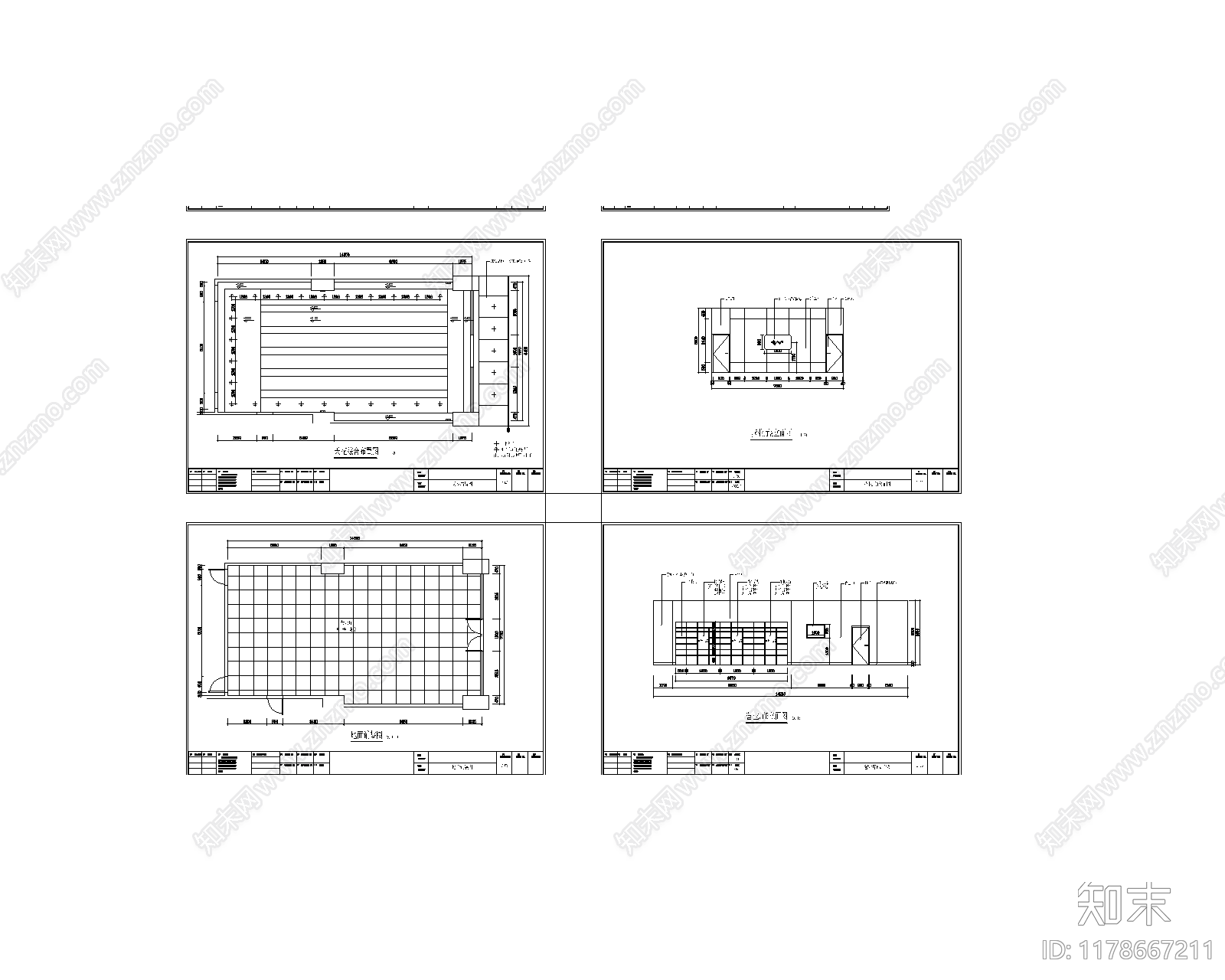 现代其他商业空间施工图下载【ID:1178667211】